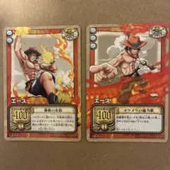 n*！様 ワンピース 旧カードゲーム エース 2枚セット
