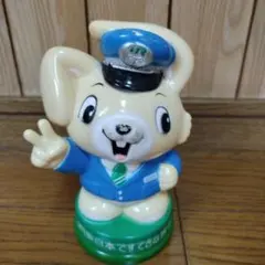 1988年JR東日本 貯金箱 駅員 うさぎ非売品　昭和レトロのサムネイル