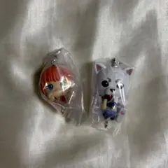 銀魂 つまんでつなげてマスコット 2点セット