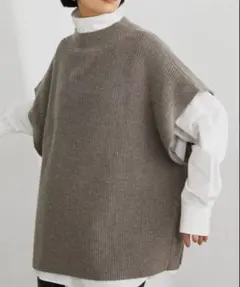 スタイルミキサー STYLEMIXER ニットベスト