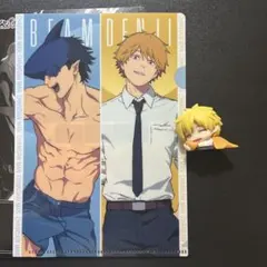 チェンソーマン デンジ ビーム ミニクリアファイル カプセルトイ マスコット