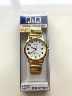 Q&Q Falcon 腕時計 アナログ クォーツ ゴールドのサムネイル