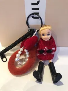 じゃらじゃらキーホルダー　Barbie リボンのサムネイル
