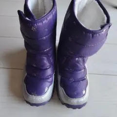 COGA キッズ スノーブーツ 22㌢ 紫