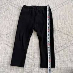 UNIQLO ベビー ブラック レギンス 90cm ボトムス 黒