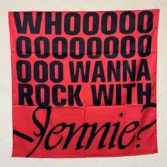 BLACKPINK JENNIE Coachella スカーフ