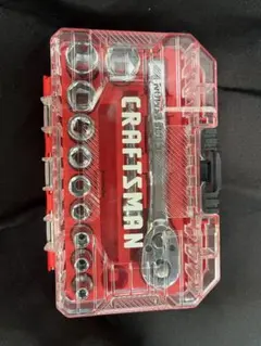 CRAFTSMAN ラチェット/ソケットレンチセット 但しドライバービット類欠品