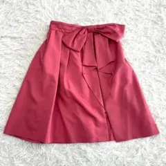 Rirandture リランドチュール フレアスカート M リボン 可愛い