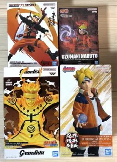 未開封　ナルト　ボルト　フィギュア　セット