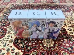 エヴァンゲリオン 1番くじフィギュアセット B C D賞
