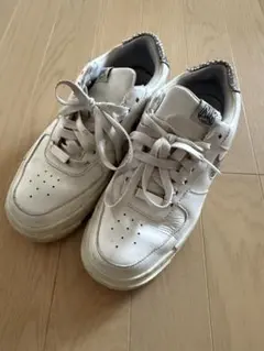 Nike Air Force 1 ホワイト スネークスキン