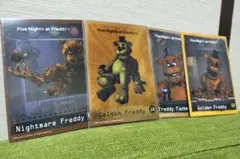 fnaf ファイブナイツアットフレディーズ フレディ　ゴールデンフレディ　カード