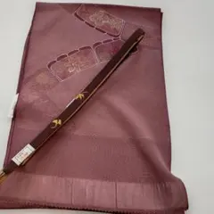 おしゃれな高級正絹手組帯締めと正絹帯揚げセット0427