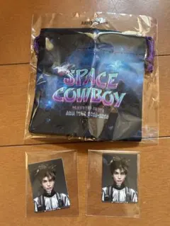 岩田剛典SPACE COWBOY ガチャ 巾着　ステッカー2セット