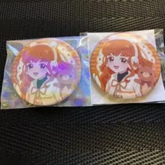 三ツ葉アイリ 四之宮リンリン 缶バッジ アニメージュ アイプリ アイス