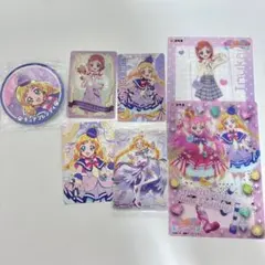 一番くじぷち アイカツ c賞 クリアポスター&デコレーションステッカー