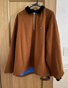 ハーフジップ ブルゾン