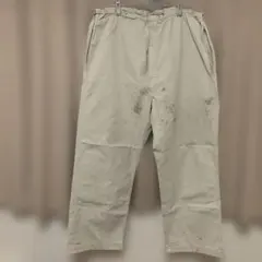60s スウェーデン軍　スノーカモパンツ　極太　ワイド　バギーのサムネイル