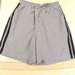 アリー・バイ・ダブルクローゼット　ショートパンツ　ウエストゴム