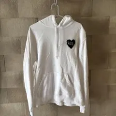 BEAMS T BLACK HUMOURS パーカー L 白 ビームスティー