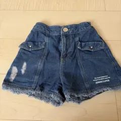 ジェニィラブ　ショートパンツ130