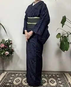 結城紬。インクブルー。のサムネイル
