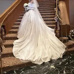 ロング　ベール　ARLUIS DRESS パイピングベール(ロング)