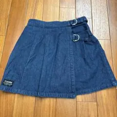 ピンクラテ　デニムラップスカート M(150)
