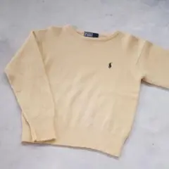 《Polo Ralph Lauren》ウールニットセーター140ラルフローレン
