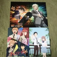 名探偵コナン&チェンソーマン&聲の形ポスター3枚セット