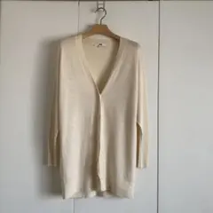 ユニクロ エキストラファインメリノウール ロングカーディガン