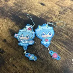 すとぷり　ころんくん　ラバーストラップキーホルダー