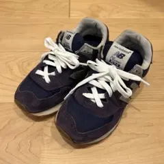 New Balance 574 ネイビー スニーカー　24cm