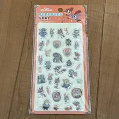 【正規品】ズートピア　ディズニー　ぷくぷくシール　立体シール