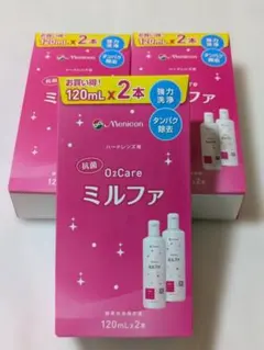 メニコン O2ケア ミルファ 120ml×6本のサムネイル