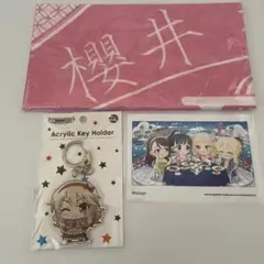 櫻井桃華　アイドルマスターシンデレラガールズ　アクキーほか計3点　7jχ