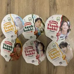 SEVENTEEN トッポギ　蓋のみ　6枚