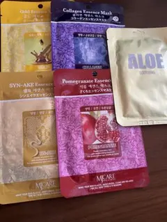 フェイスマスク 5枚セット MIJIN MJ