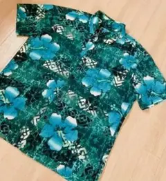 沖縄 Shisa Tropical Wear コットン100% かりゆしウェア