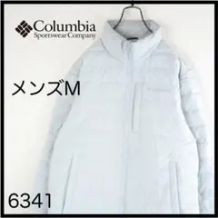 0*6様 コロンビア　ダウンジャケット　M　ライトグレー　アウター