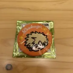 ヒロアカ　雄英高校オープンスクール　刺繍缶バッジ 爆豪勝己　ミニキャラ