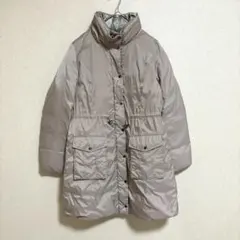 Reflect リフレクト リバーシブルダウンコート9号 M ベージュグレーのサムネイル