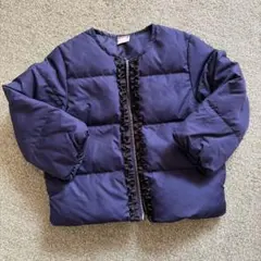 petit main ネイビー中綿コート１００センチ