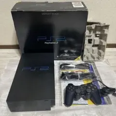 playstation2本体　ミッドナイトブラック