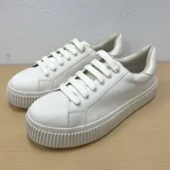 ■ ZARA ザラ スニーカー ホワイト 45