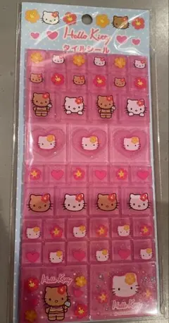 日焼けキティ　ギャル　タイルシール