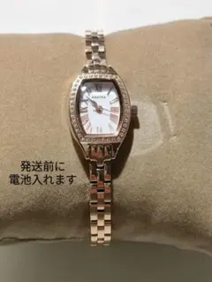 AGATHA 新品 電池入り ピンクゴールド MADE IN FRAN - メルカリ