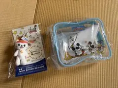 非売品 ミッキーと仲間たち ケース　ctyぬいぐるみマスコットキーホルダー