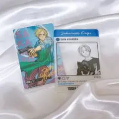 シン　SNS風クリアカード　タワーレコードカフェ　サカモトデイズ