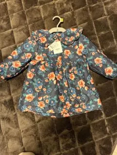 【新品】CHERIER フラワー柄アウター 100cm